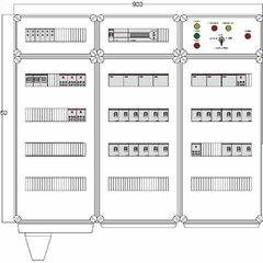 фото Щит управления электрообогревом DEVIbox HS 21x3400 D850 (в комплекте с терморегулятором) (DBS035)