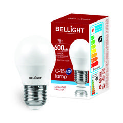 фото Лампа светодиодная LED 7Вт 6500K 600Лм E27 Шар Bellight (88297802)
