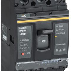 фото Автоматический выключатель ВА88-39 3Р 400А 35кА MASTER с электрон. расц. IEK (SVA71-3-0400-02)