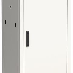 фото Шкаф сетевой 19дюйм ITK LINEA N 24U 600х600 мм металлическая передняя дверь серый (LN35-24U66-M)