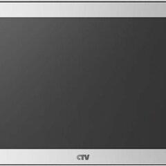 фото Монитор видеодомофона с экраном с технологией Touch Screen для управления OSD, стеклянная сенсорная панель управления ''Easy Buttons'' (CTV-M4106AHD W (белый))
