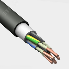 фото Кабель силовой ПвПГнг(А)-FRHF 5х1.5(N. PE) - 1 ТРТС