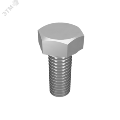 фото Шестигранный болт М10х110 мм DIN 933 (упак. 25 шт) INOX A2 (LO2874)