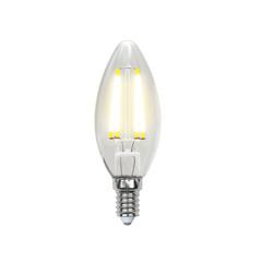 фото LED-C35-7,5W/WW/E14/CL GLA01TR Лампа светодиодная. Форма ''свеча'', прозрачная. Серия Air. Теплый белый свет (3000K). Картон. ТМ Uniel (LEDC357,5WWWE14CLGLA01TR)