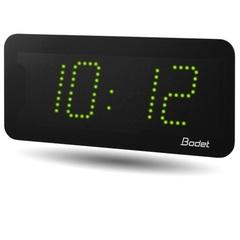 фото Часы цифровые STYLE II 7 (часы/минуты), высота цифр 7 см, зеленый цвет, NTP, PoE (946472)