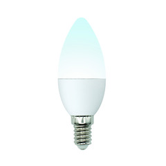 фото Лампа светодиодная с трехступенчатым диммером 100-50-10 LED 6вт 175-250В свеча 510Лм Е14 4000К Uniel Multibrigh (UL-00002374)