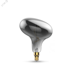 фото Лампа светодиодная LED 6 Вт 240 Лм 2400К теплая Е27 FD180 gray flexible Filament Gauss (165802008)