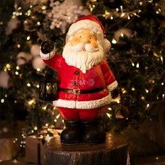 фото Керамическая домашняя фигурка Дед Мороз с фонарем 29х21х46.5 см (505-014)