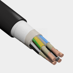 фото Кабель силовой ПвПГнг(А)-FRHF 5х50мк(N, PE) - 0.66 ТРТС