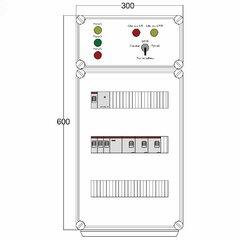 фото Щит управления электрообогревом DEVIBOX HR 3x1700 D330 (в комплекте с терморегулятором и датчиком температуры) (DBR111)
