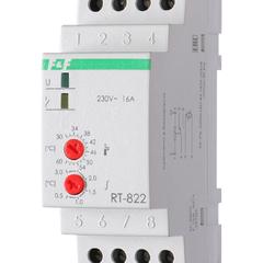 фото Терморегулятор RT-822 (+30°C-+60°C) на шину DIN, с датчиком RT на проводе, 16А (140F1082R)