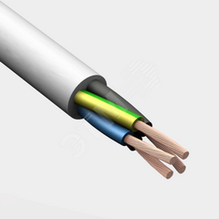 фото Провод ПВС 4х10 белый ТРТС