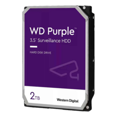 фото Жесткий диск 2Tb WD by Hikvision Purple 3.5'', SATAIII, 5400 об/мин, 64 МБ  (WD20PURX-78)