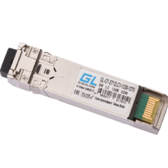 фото Модуль GIGALINK SFP+, WDM, 10Гбит/с, одно волокно,SM, LC, Tx:1330/Rx:1270 нм, 12 дБ (до 20 км) DDM (GL-OT-ST12LC1-1330-1270)