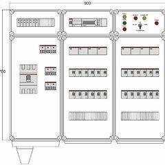 фото Щит управления электрообогревом DEVIbox HS 24x3400 D850 (в комплекте с терморегулятором) (DBS036)