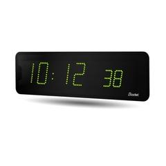 фото Часы цифровые STYLE II 10S (часы/минуты/секунды), высота цифр 10 см, сек 7 см, зеленый цвет, NTP, PoE (946872)
