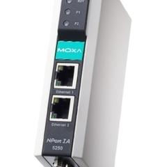 фото Преобразователь 2-портовый RS-232/422/485 в       Ethernet (NPort IA-5250)