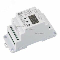 фото Конвертер SMART-K37-DMX (12-24V, SPI, DIN, 2.4G) (ARL, Металл) (028410)