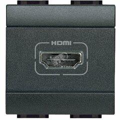 фото LivingLight Разъем HDMI антрацит (L4284)