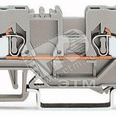 фото Клемма 4-проводная проходная (280-830)