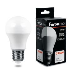 фото Лампа светодиодная LED 17вт Е27 теплый Feron.PRO (LB-1017)