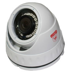 фото Видеокамера AHD/TVI/CVI/CVBS 1Мп купольная с ИК-подсветкой до 20м (2.8мм) (SR-S130F28IRH)