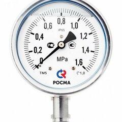фото Манометр виброустойчивый радиальный Тип - ТМ-520Р  0...6MPa G1/2'  100 мм кл.т. 1,0 готовый к гидрозаполнению (00000005655)