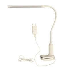 фото СветильникTLD-572 White/LED/500Lm/4500K/Dimmer   настольный светодиодный на струбцине, 7W. Сенсорный выключатель. Диммер. Белый. ТМ UnielСветильник настольный светодиодный на струбцине, 7W. Сенсорный выключатель. Диммер. Белый. ТМ Uniel (UL-00008663)