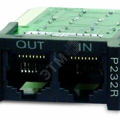 фото Модуль сетевого фильтра  REPLACEABLE, RACKMOUNT, 1U, RS232 SURGE PROTECTION MODULE