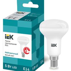 фото Лампа светодиодная LED рефлекторная 5вт E14 R50 белый ECO (LLE-R50-5-230-40-E14)