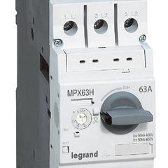 фото Выключатель автоматический для защиты электродвигателей MPX3 63H 22A 50kA (417363)