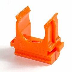 фото Крепёж-клипса для труб АБС-пластик оранжевая д40 в малой упаковке (10шт/300шт уп/кор) Промрукав (PR13.0116)