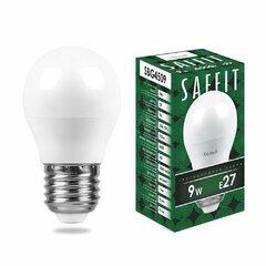 фото Лампа светодиодная LED 9вт Е27 белый матовый шар (SBG4509)