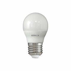 фото Лампа светодиодная LED 6w 4000К, E27, 540Лм, матовая, шар IONICH (1542)