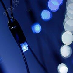 фото Гирлянда светодиодная декоративная ARD-NETLIGHT-CLASSIC-2000x1500-BLACK-288LED White/Blue (230V, 18W) (ARDCL, IP65) (024689)