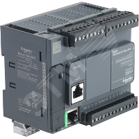 фото Блок базовый компактный M221-24IO Реле Ethernet (TM221CE24R)