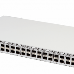 фото Коммутатор агрегации управляемый L3 32 портов SFP+, SFP 10/1000Мб/с, USB без БП (MES5332A)