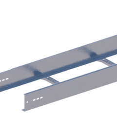 фото Лоток прямой НЛ30-П1,87ц УТ1,5 (h=100мм, s=1,0мм) (Н0111116241)