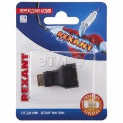 фото Переходник аудио, гнездо HDMI - штекер mini HDMI (etm06-0175-A)