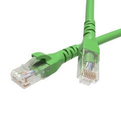 фото Патч-корд неэкранированный CAT6 U/UTP 4х2 LSZH зелёный 3м