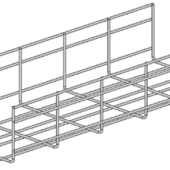 фото Лоток проволочный WMT-100-200 3м EG (1448416)