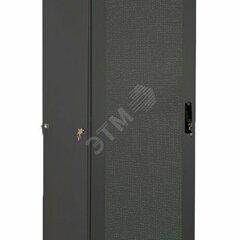 фото Шкаф телекоммуникационный напольный 47U (600х1000) дверь перфорированная 2 шт черный (ШТК-М-47.6.10-44АА-9005)