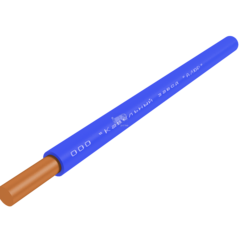 фото Провод силовой ПуВнг (А)-LS 1х4 синий бухта однопроволочный