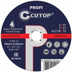 фото Профессиональный диск отрезной по металлу Т41-355 х 3.2 х 25.4 мм, Cutop Profi (39994т)