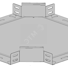 фото Элемент Х-образный CT-XP-35-75 HDG (1429173)