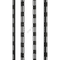 фото Стойка монтажная 19д 47U Ш600xВ2217xГ1000мм с крышей в разобранном виде черный (TRD-476010-R-BK)