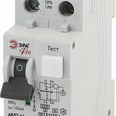фото Автоматический выключатель дифференциального тока Pro NO-902-12 АВДТ 64 (А) C40 100mA 6кА 1P+ ЭРА (Б0031862)