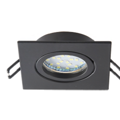 фото Встраиваемый светильник алюминиевый KL87 BK MR16/GU5.3 черный ЭРА (Б0054353)