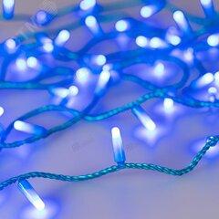 фото Гирлянда светодиодная декоративная ARD-STRING-CLASSIC-10000-BLUE-100LED-MILK-STD Blue (230V, 7W) (ARDCL, IP65) (031198)