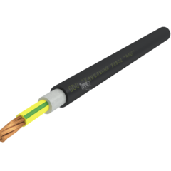 фото Кабель силовой ППГнг(А)-HF 1х240мк (PE)-1 многопроволочный желто-зеленый (барабан)
